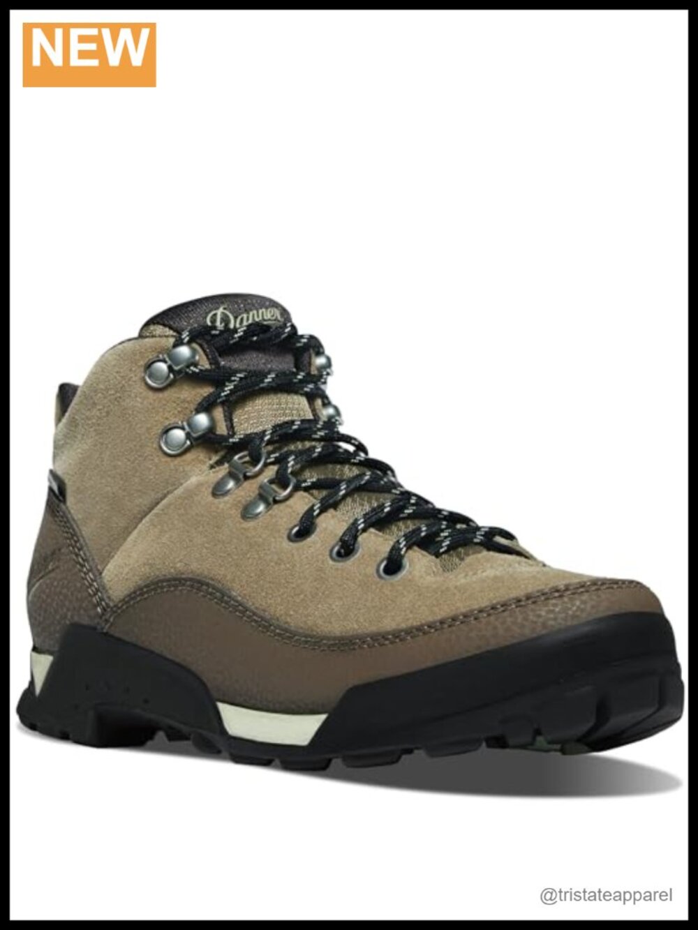 Waterproof Suede Hiking Boots Lace-Up Durable Trail